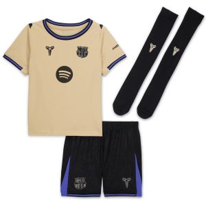 ZESTAW DZIECIĘCY FC BARCELONA WYJAZDOWA 2025-2026