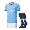 ZESTAW DZIECIĘCY MANCHESTER CITY DOMOWY 2024-2025