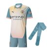 ZESTAW DZIECIĘCY MANCHESTER CITY FOURTH 2024-2025