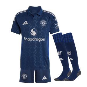 kit-enfant-manchester-united-exterieur-2024-2025 ZESTAW DZIECIĘCY MANCHESTER UNITED WYJAZDOWA 2024-2025