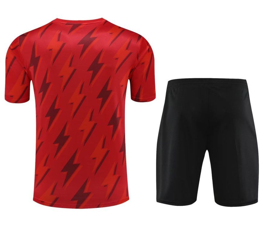 kit-entrainement-arsenal-rouge-saison-2023-2024-tenue-sport-football zestaw treningowy Arsenal czerwony sezon 2023 2024 strój sportowy piłkarski