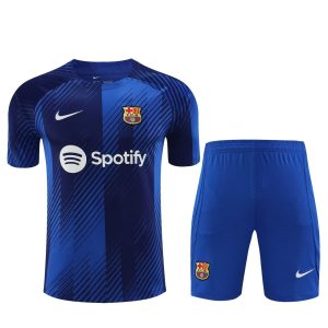 KIT TRAINING FC BARCELONA BLEU 3 20232024