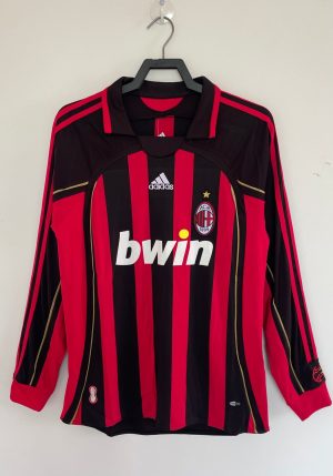 KOSZULKA AC MILAN Z DŁUGIM RĘKAWEM DOMOWA 20062007