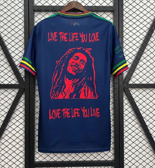 maillot-ajax-amsterdam-edition-speciale-bob-marley-saison-2025-2026-tenue-domicile Koszulka Ajax Amsterdam edycja specjalna Bob Marley sezon 2025 2026 strój domowy