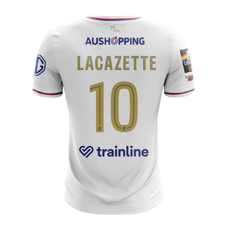 maillot-anniversaire-olympique-lyonnais-saison-2024-2025-edition-speciale-supporters Koszulka rocznicowa Olympique Lyon sezon 2024 2025 edycja specjalna dla kibiców