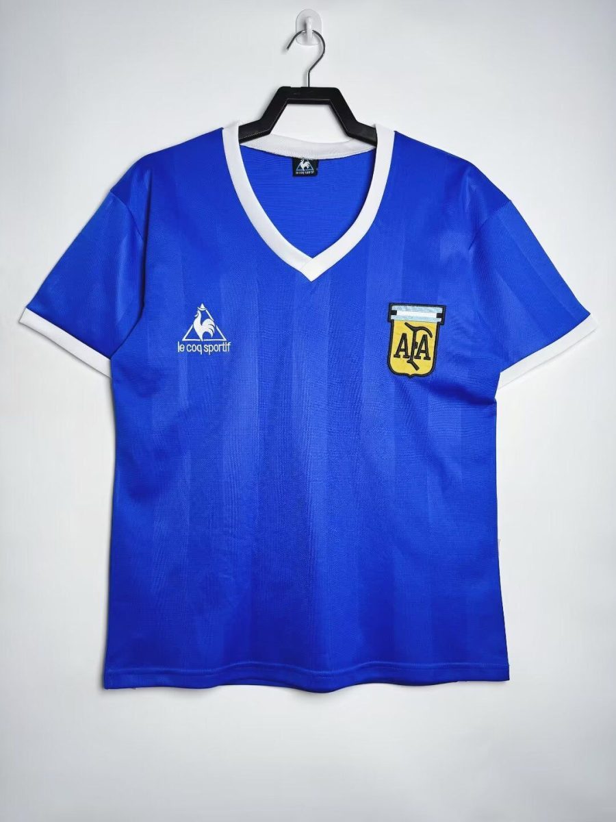 maillot-argentine-exterieur-1986 KOSZULKA ARGENTYNA WYJAZDOWA 1986