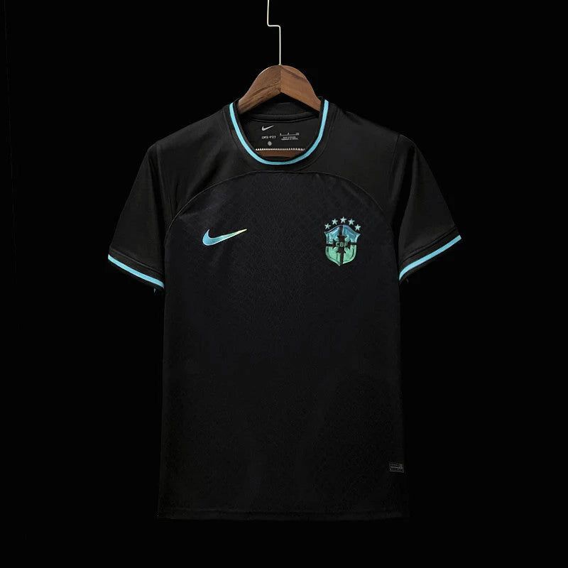KOSZULKA BRAZYLIA KONCEPCYJNA BLACK 20252026