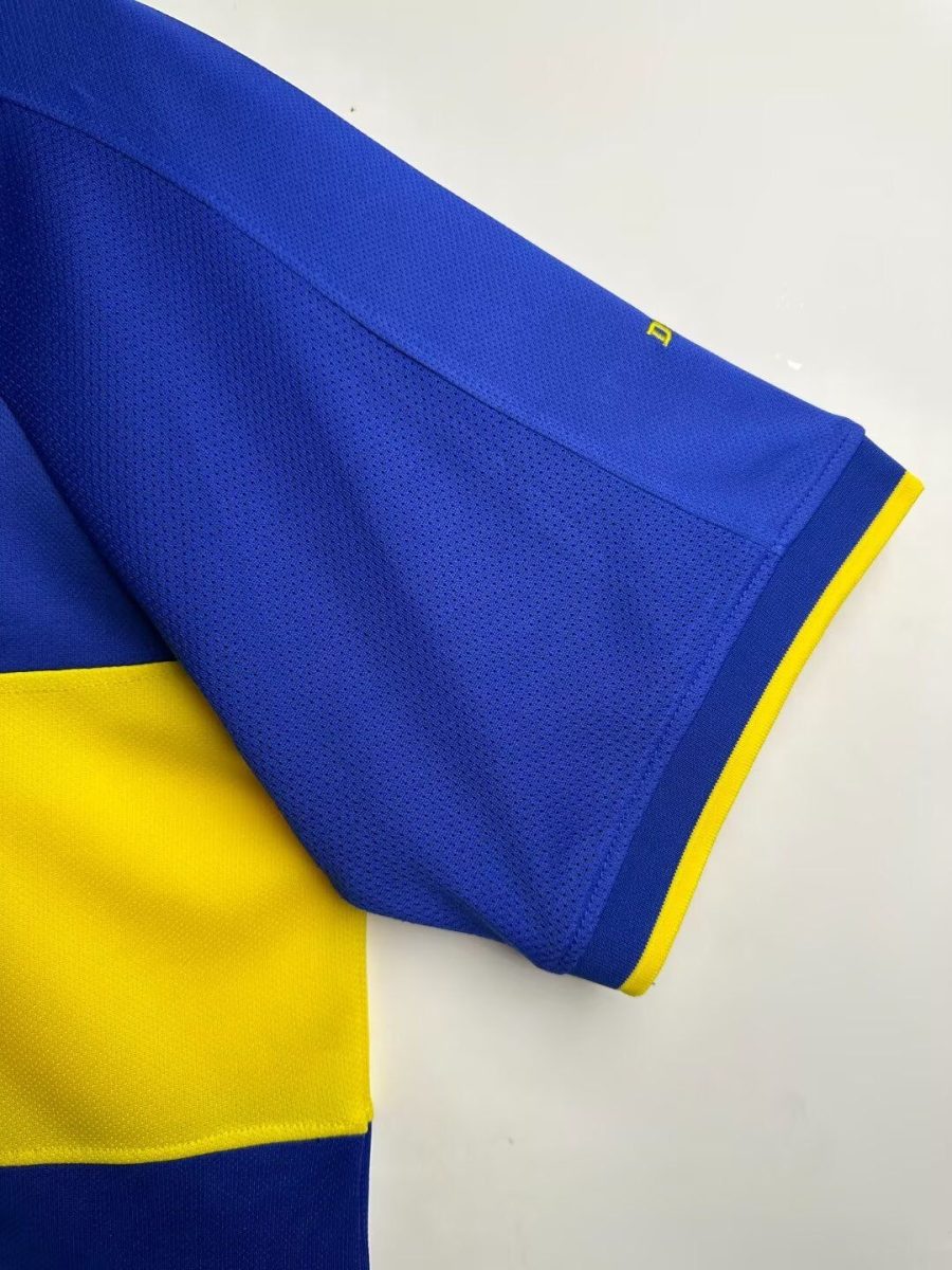 maillot-club-argentin-boca-juniors-domicile-epoque-deux-mille Koszulka klubu argentyńskiego Boca Juniors domowa epoka dwa tysiące