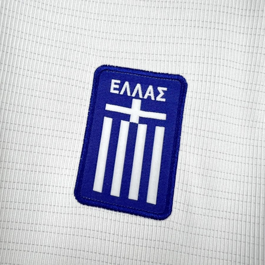 Koszulka piłkarska Grecja domowa 2026 z herbem Hellas