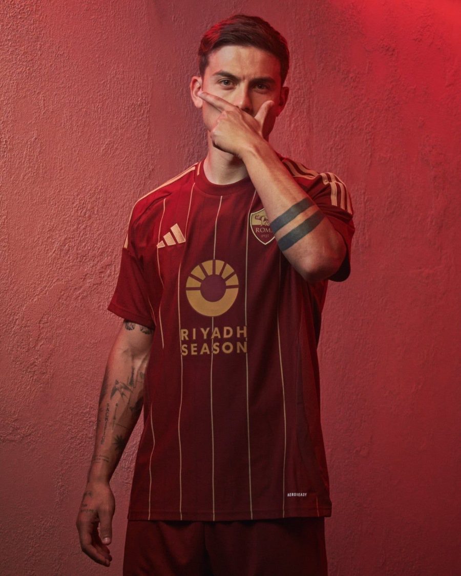 maillot-de-football-as-roma-domicile-pour-supporter-du-club-italien Koszulka piłkarska AS Roma domowa dla kibica włoskiego klubu