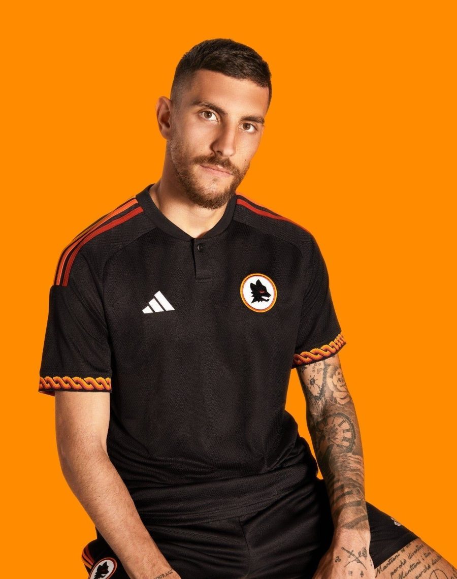 Koszulka piłkarska AS Roma trzeci strój 2023 2024 dla kibica