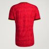 maillot-de-football-belgique-domicile-saison-2026-rouge-noir-et-jaune koszulka piłkarska Belgia domowa sezon 2026 czerwona czarna i żółta