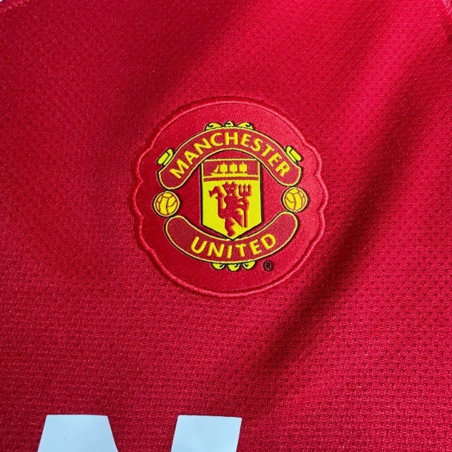 koszulka piłkarska Manchester United czerwona domowa 2010 2011