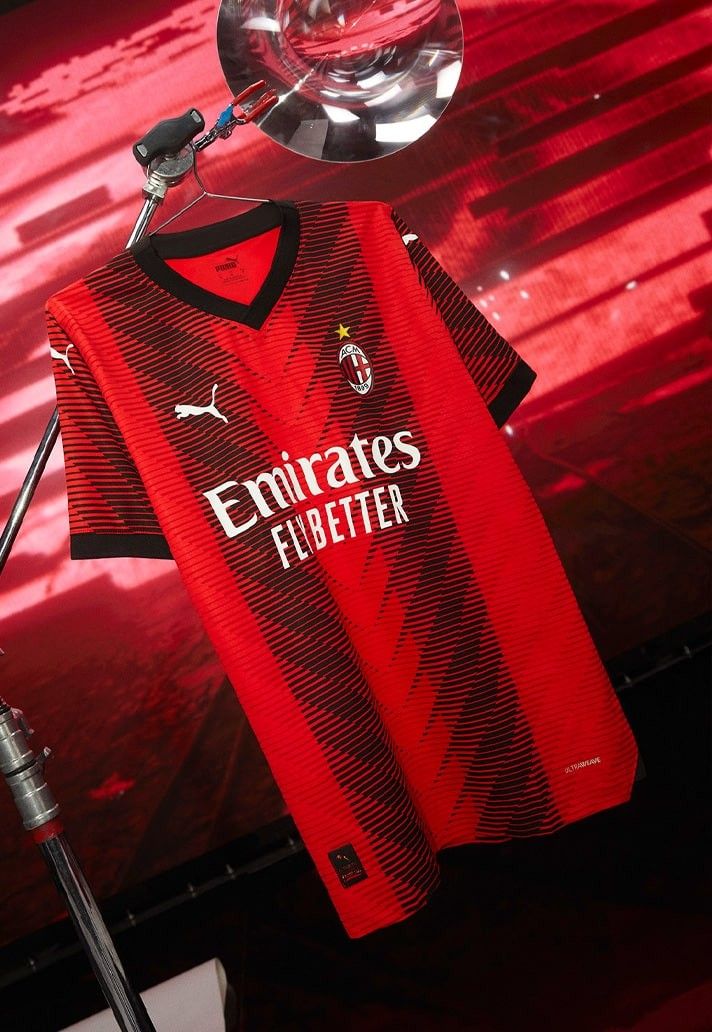 oficjalna koszulka piłkarska AC Milan strój domowy 2023 2024