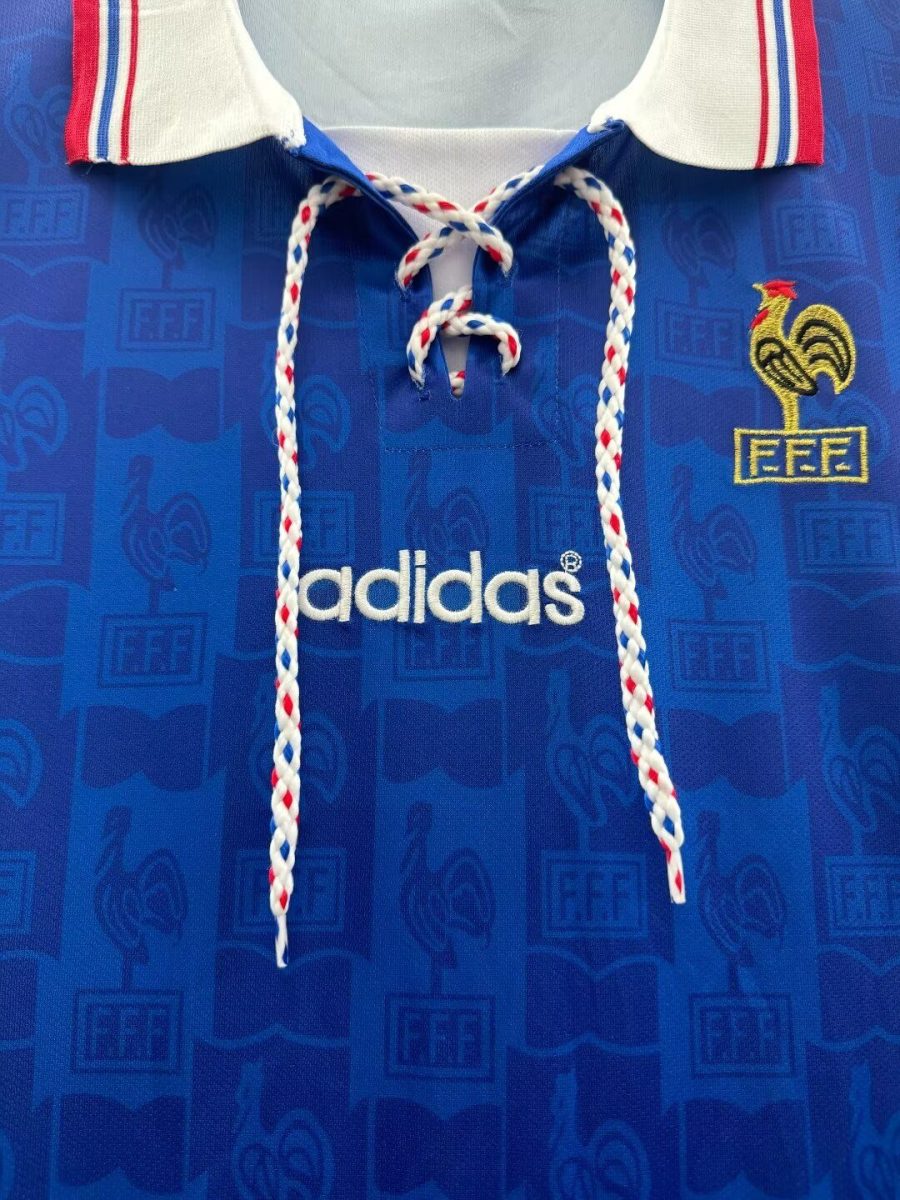 maillot-de-l-equipe-de-france-domicile-annee-1996 Koszulka reprezentacji Francji domowa rok 1996