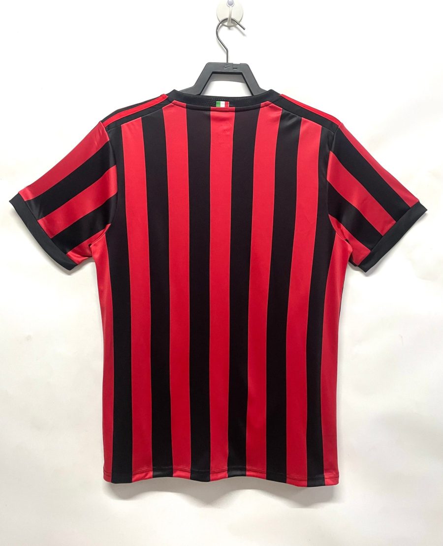 koszulka domowa AC Milan sezon 2017 2018 oficjalny jersey czerwony i czarny