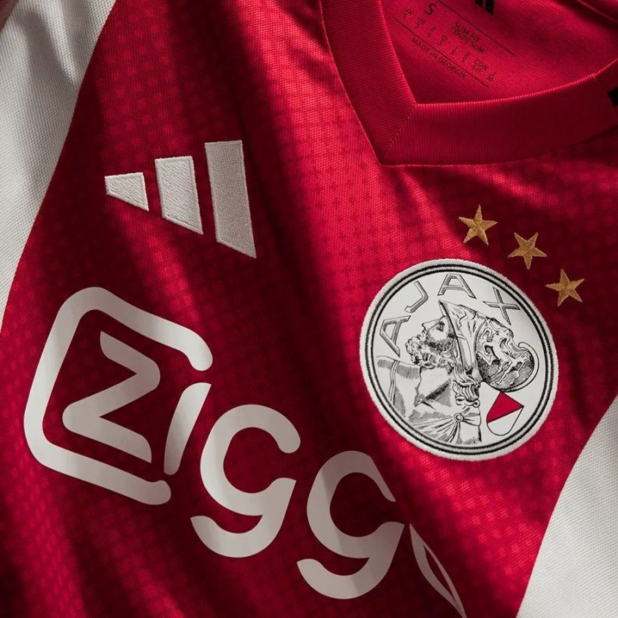 Koszulka domowa Ajax Amsterdam sezon 2025 2026 czerwono-biała