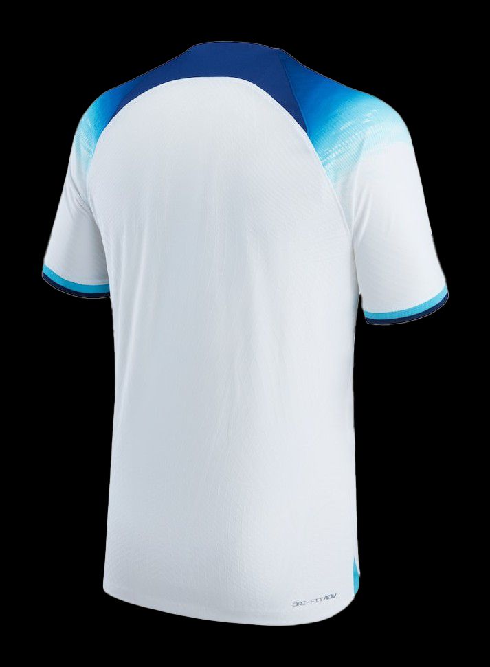 maillot-domicile-angleterre-coupe-du-monde-2022-tenue-officielle Koszulka domowa Anglia Mundial 2022 oficjalny strój