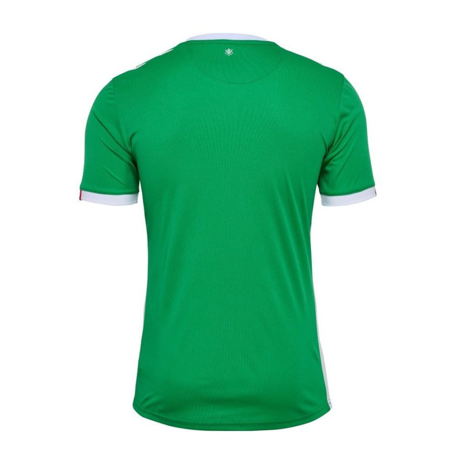 koszulka domowa AS Saint-Étienne sezon 2024 2025 zielona i biała