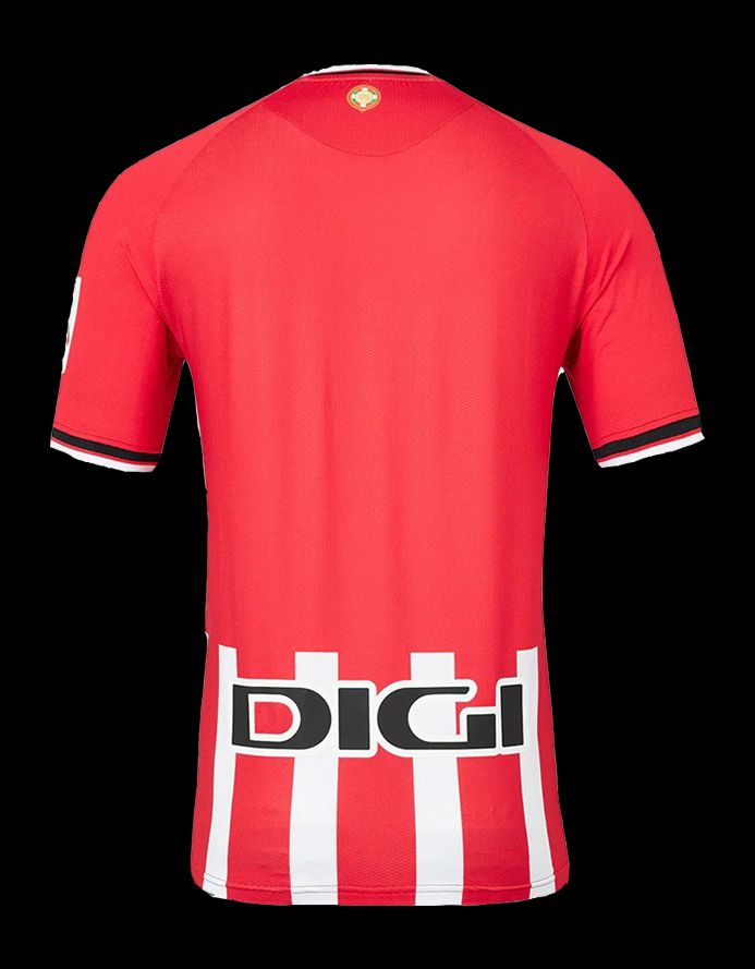 koszulka domowa Athletic Bilbao sezon 2023 2024 czerwono-biała oficjalna