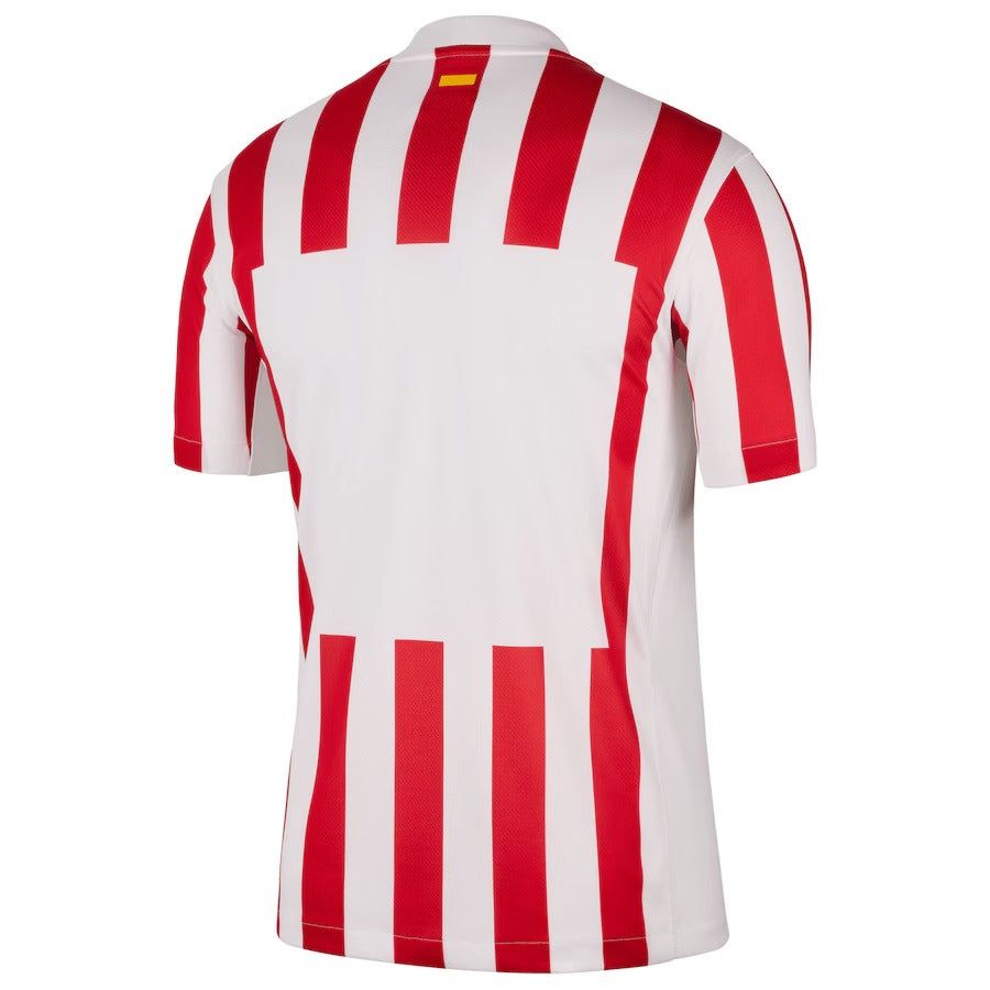 maillot-domicile-atletico-madrid-saison-2025-2026-tenue-officielle-rouge-et-blanche koszulka domowa Atletico Madryt sezon 2025/2026 oficjalny strój czerwono-biały