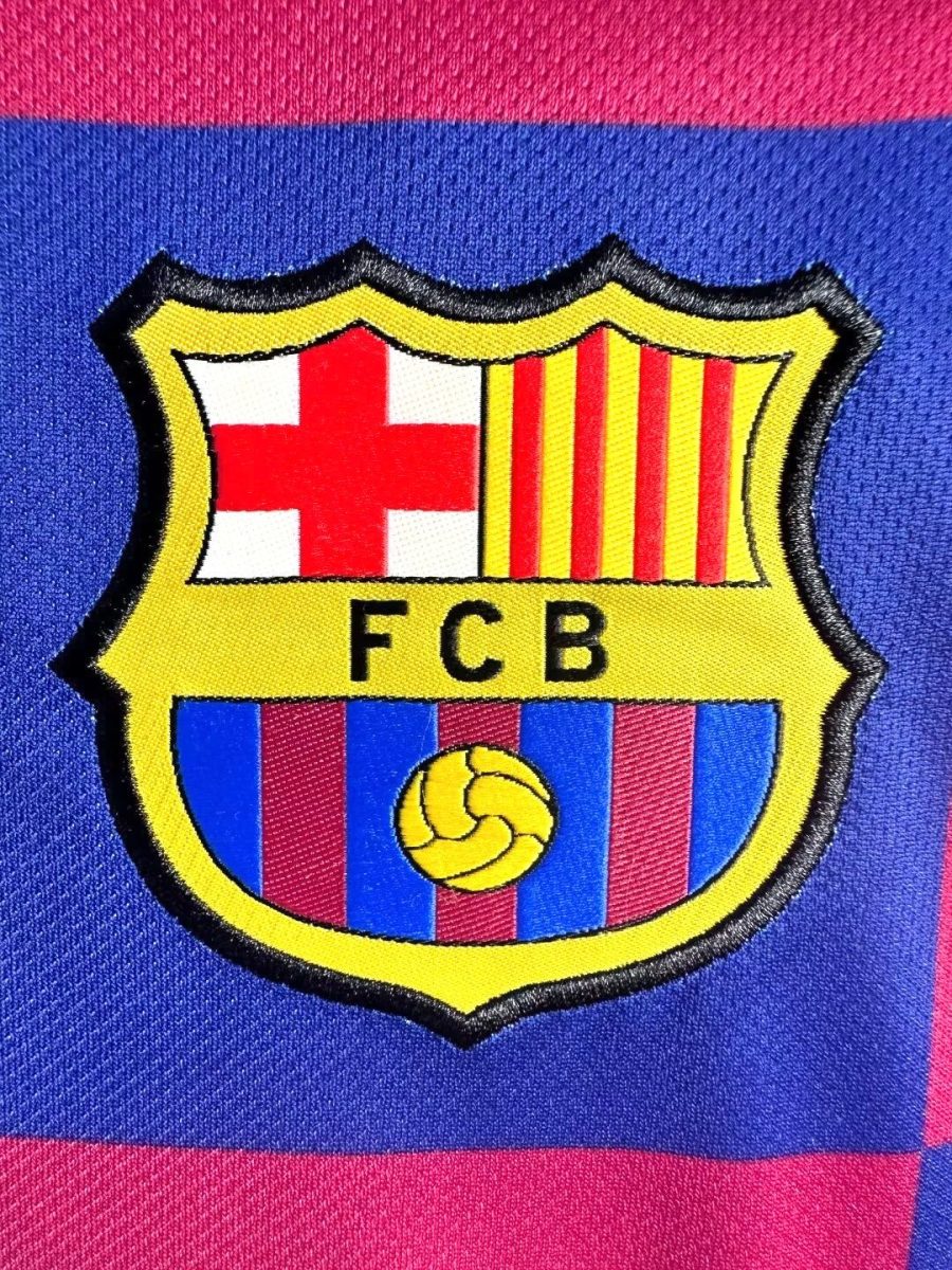 koszulka domowa FC Barcelona sezon 2019 2020 niebieska i granatowa