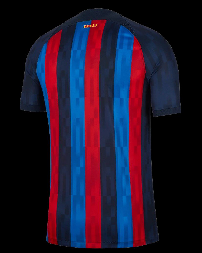 maillot-domicile-fc-barcelona-saison-2022-2023-officiel-blaugrana Koszulka domowa FC Barcelona sezon 2022 2023 oficjalna blaugrana