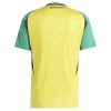 maillot-domicile-jamaique-2024-couleur-jaune-et-vert-pour-supporter-les-reggae-boyz koszulka domowa Jamajka 2024 w kolorze żółtym i zielonym dla kibiców Reggae Boyz