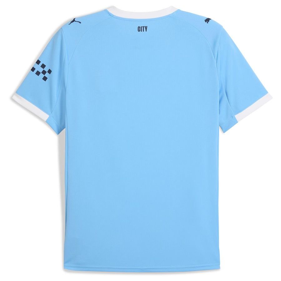 maillot-domicile-manchester-city-saison-2025-2026-couleur-bleu-ciel koszulka domowa Manchester City sezon 2025 2026 kolor niebieski