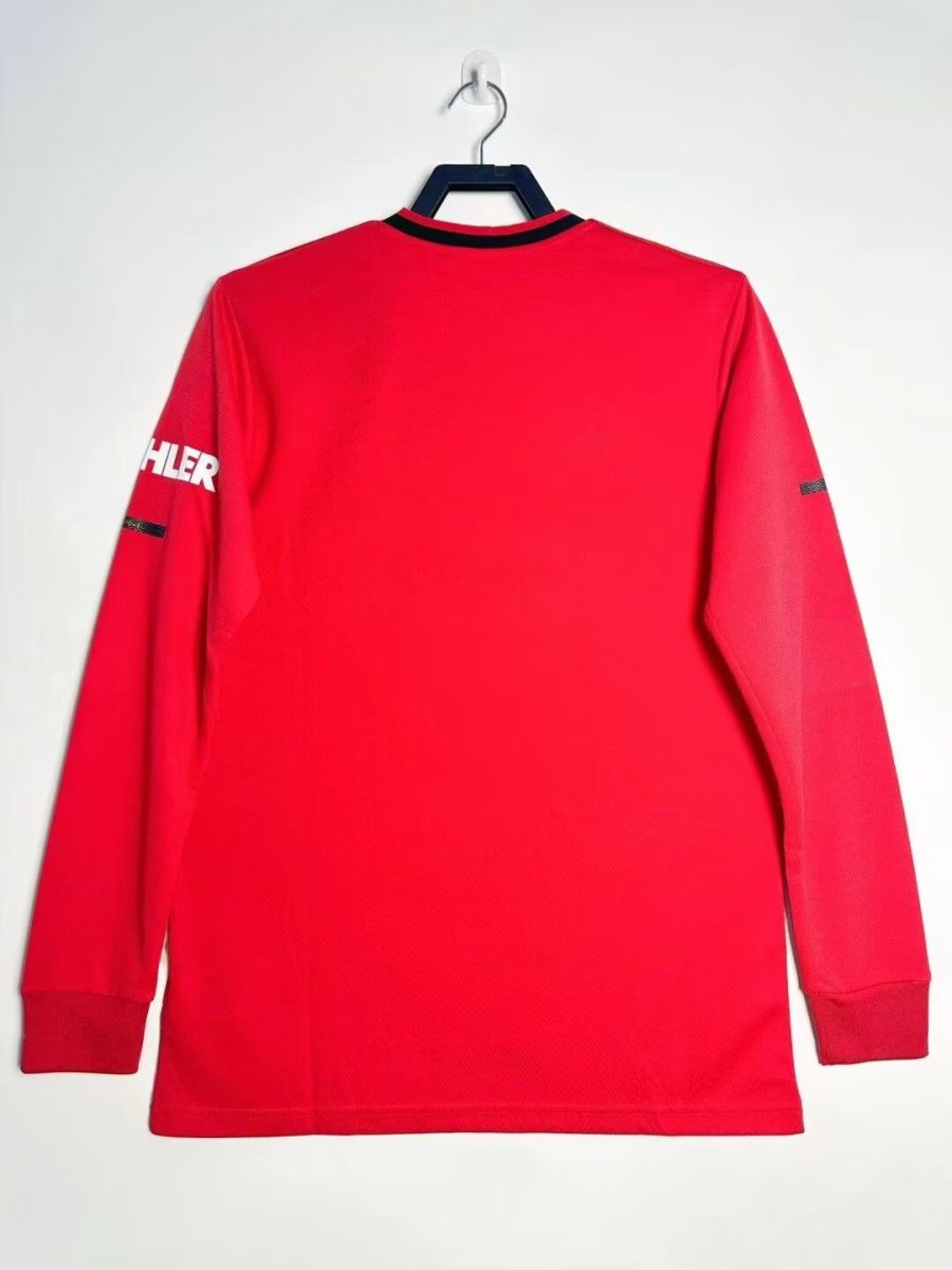 maillot-domicile-manchester-united-manches-longues-saison-2019-2020 Koszulka domowa Manchester United z długimi rękawami sezon 2019 2020