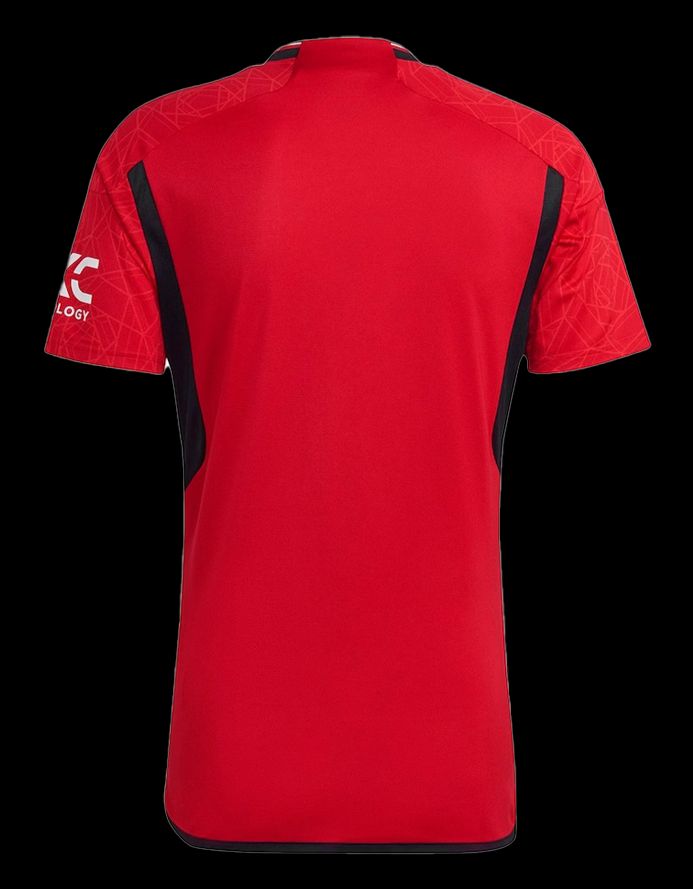 maillot-domicile-manchester-united-saison-2023-2024-couleur-rouge-officiel koszulka domowa Manchester United sezon 2023 2024 kolor czerwony oficjalny