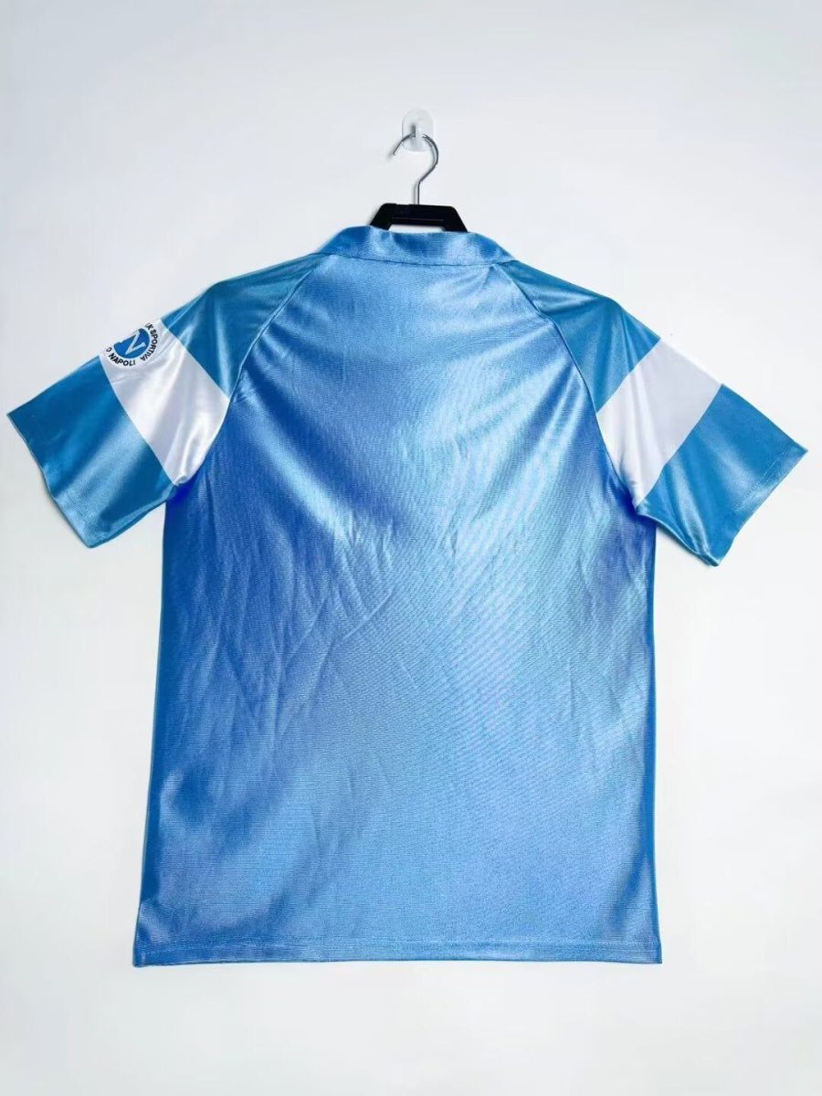 maillot-domicile-naples-saison-1990-1991-vintage koszulka domowa Napoli sezon 1990 1991 vintage