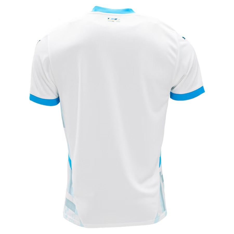 koszulka domowa Olympique de Marseille sezon 2024 2025 niebieska i biała