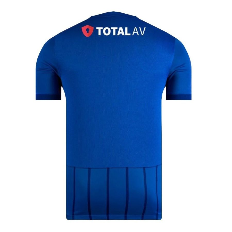 maillot-domicile-portsmouth-saison-2024-2025-tenue-officielle-de-football koszulka domowa Portsmouth sezon 2024 2025 oficjalny strój piłkarski