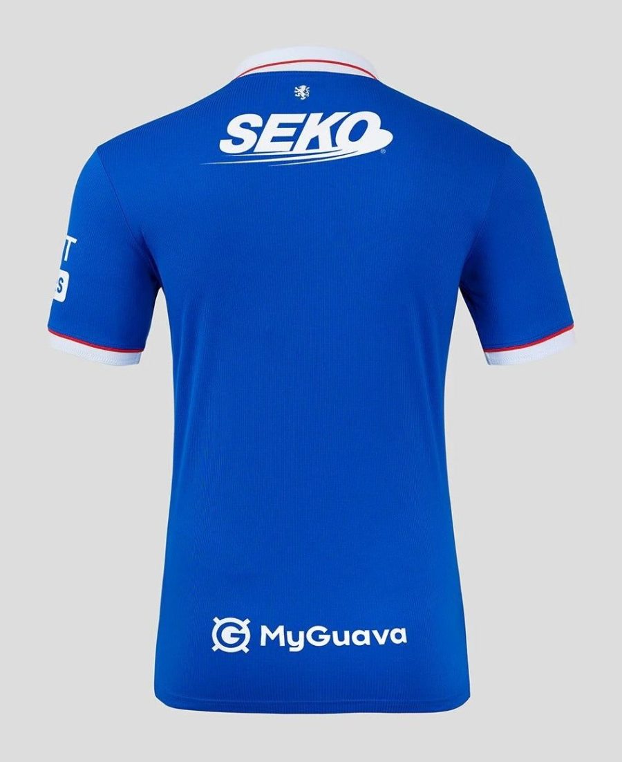 Koszulka domowa Rangers FC sezon dwa tysiące dwadzieścia pięć dwa tysiące dwadzieścia sześć oficjalny strój