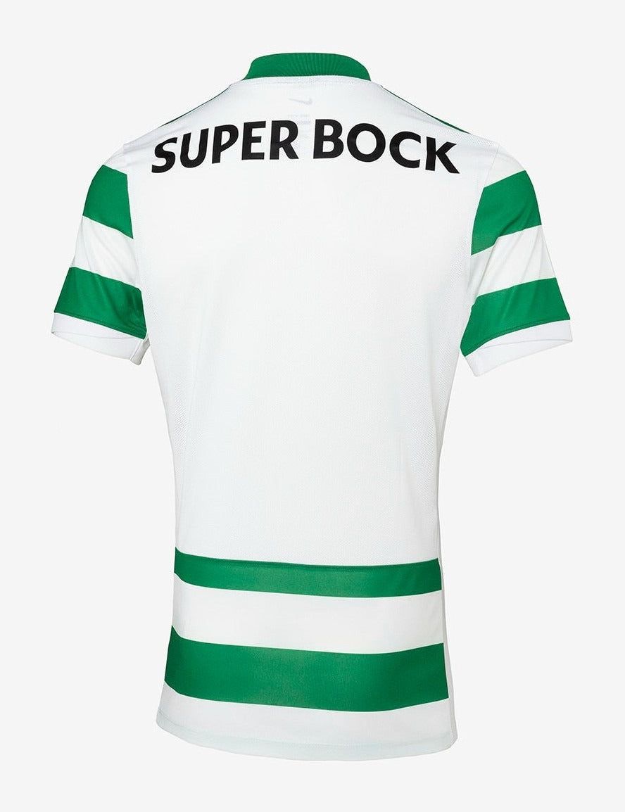 koszulka domowa Sporting CP sezon dwa tysiące dwadzieścia pięć dwa tysiące dwadzieścia sześć oficjalna koszulka zielono-biała