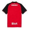 maillot-domicile-stade-rennais-saison-2025-2026-rouge-et-noir-football Koszulka domowa Stade Rennais sezon 2025 2026 czerwona i czarna piłka nożna