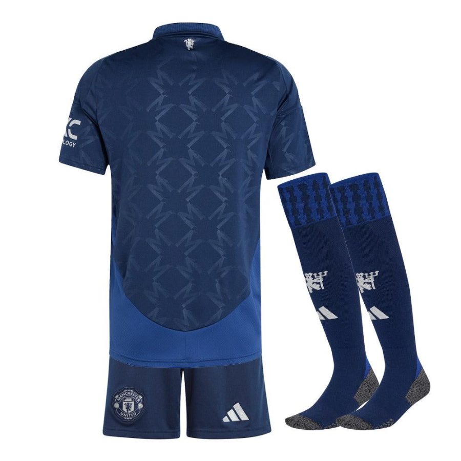 maillot-enfant-manchester-united-exterieur-saison-2024-2025-avec-short koszulka dziecięca Manchester United wyjazdowa sezon 2024 2025 ze spodenkami