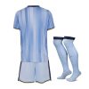 maillot-enfant-tottenham-exterieur-saison-2024-2025-tenue-football koszulka dziecięca Tottenham wyjazdowa sezon 2024 2025 strój piłkarski