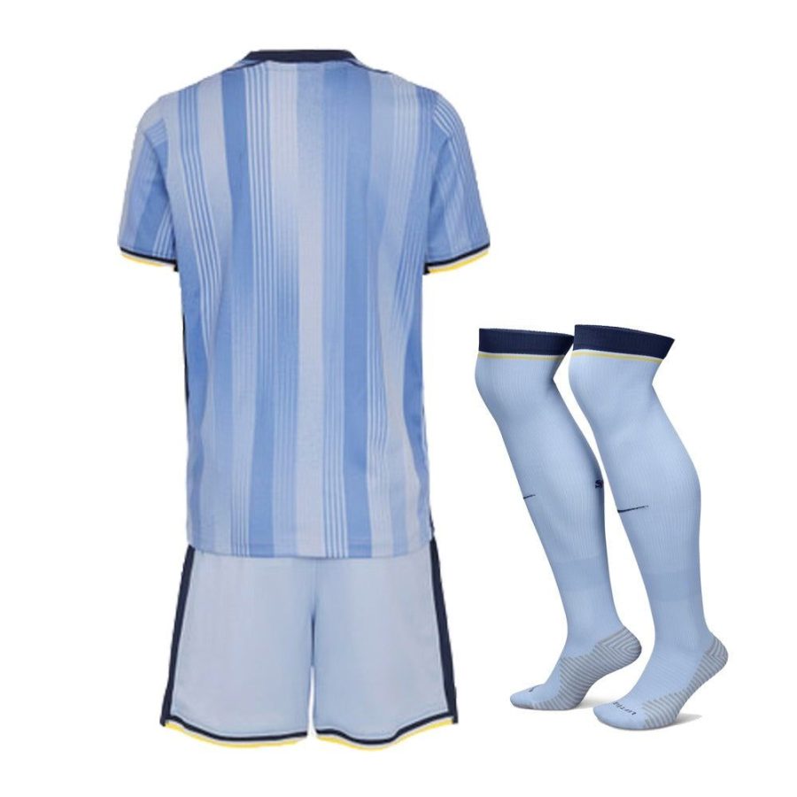 maillot-enfant-tottenham-exterieur-saison-2024-2025-tenue-football koszulka dziecięca Tottenham wyjazdowa sezon 2024 2025 strój piłkarski
