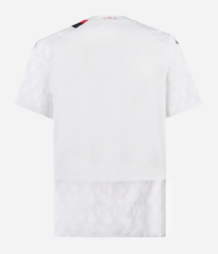 maillot-exterieur-ac-milan-saison-2023-2024-tenue-officielle koszulka wyjazdowa AC Milan sezon 2023 2024 oficjalny strój