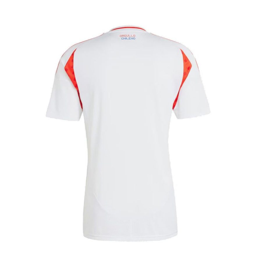 maillot-exterieur-du-chili-saison-2024-rouge-et-bleu-pour-supporter-la-selection-chilienne koszulka wyjazdowa Chile sezon 2024 czerwono-niebieska dla kibicowania reprezentacji Chile