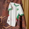 maillot-exterieur-equipe-du-maroc-saison-2024-2025-rouge-et-vert koszulka wyjazdowa reprezentacji Maroka sezon 2024 2025 czerwono-zielona