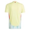 maillot-exterieur-espagne-2024-jersey-football-rouge-et-jaune koszulka wyjazdowa Hiszpania 2024 piłkarska czerwono-żółta