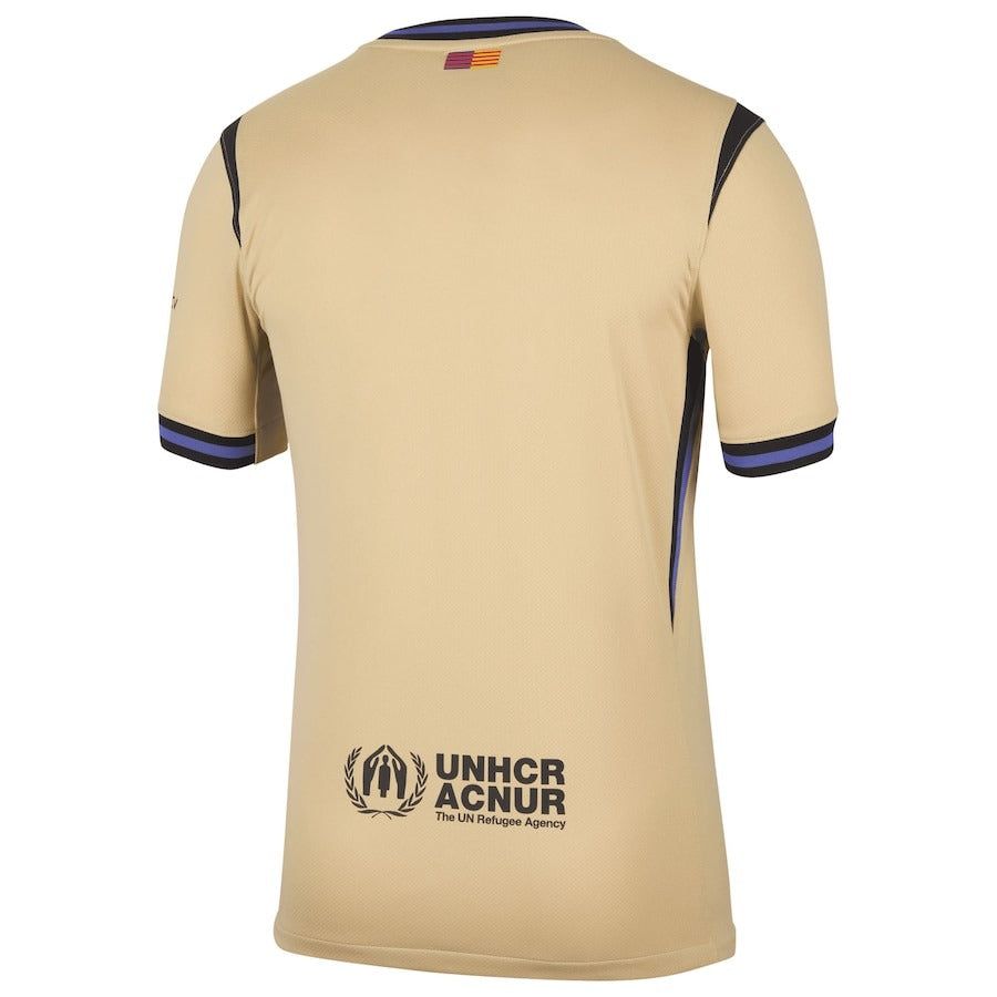 maillot-exterieur-fc-barcelona-saison-2025-2026-tenue-officielle koszulka wyjazdowa FC Barcelona sezon 2025 2026 oficjalny strój