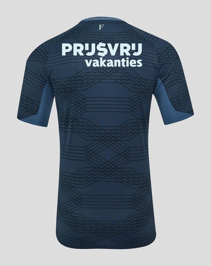 maillot-exterieur-feyenoord-saison-2025-2026-tenue-officielle-football koszulka wyjazdowa Feyenoord sezon 2025 2026 oficjalny strój piłkarski