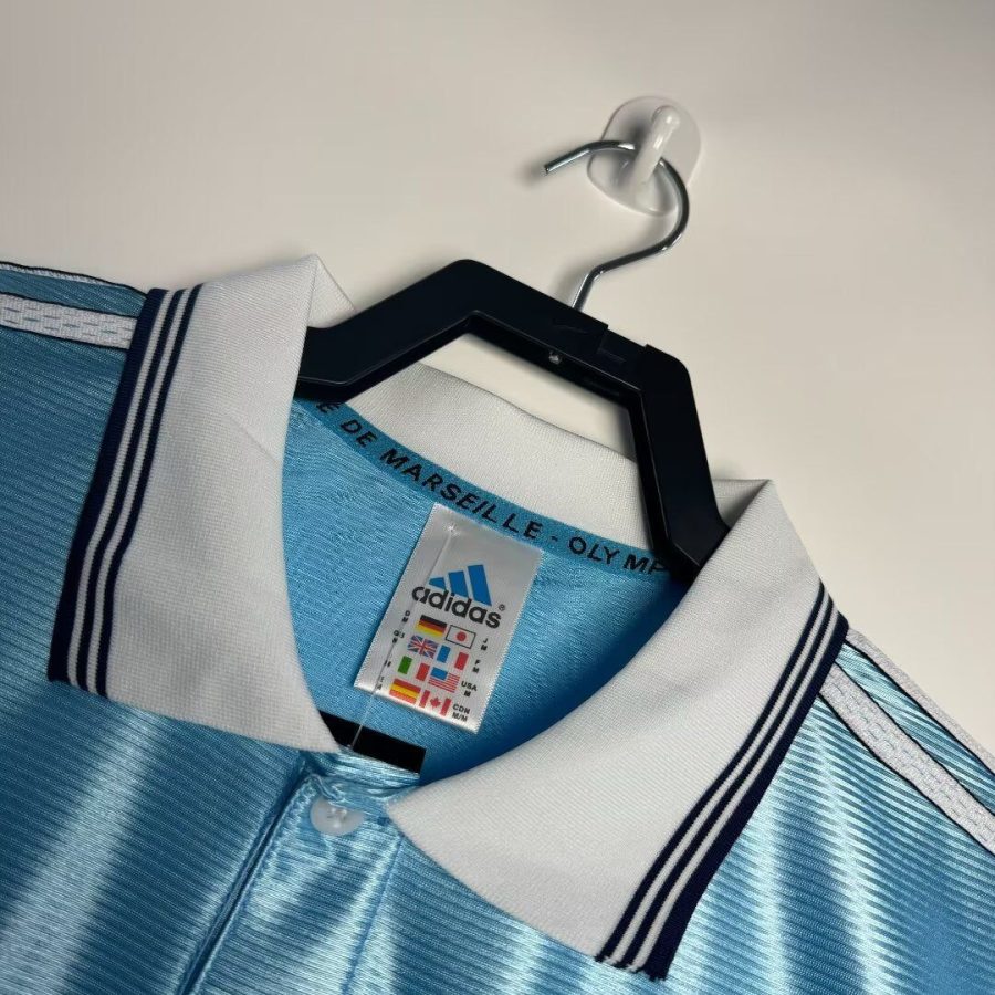 maillot-exterieur-olympique-de-marseille-saison-1998-1999 koszulka wyjazdowa Olympique de Marseille sezon 1998 1999