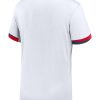 maillot-exterieur-psg-saison-2024-2025-tenue-officielle-football koszulka wyjazdowa PSG sezon 2024 2025 strój oficjalny piłkarski