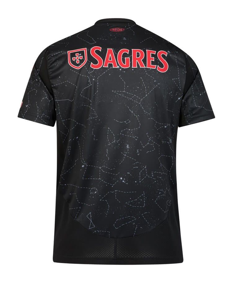 maillot-exterieur-sl-benfica-saison-2024-2025-tenue-officielle Koszulka wyjazdowa SL Benfica sezon 2024 2025 oficjalny strój
