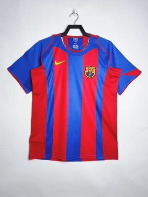 maillot-fc-barcelona-domicile-20042005 KOSZULKA FC BARCELONA DOMOWA 20042005